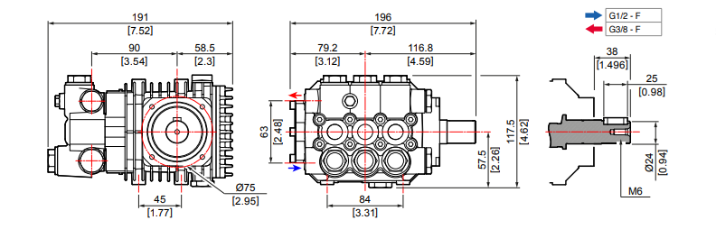 Насос Comet LW 3525 S (13/172)