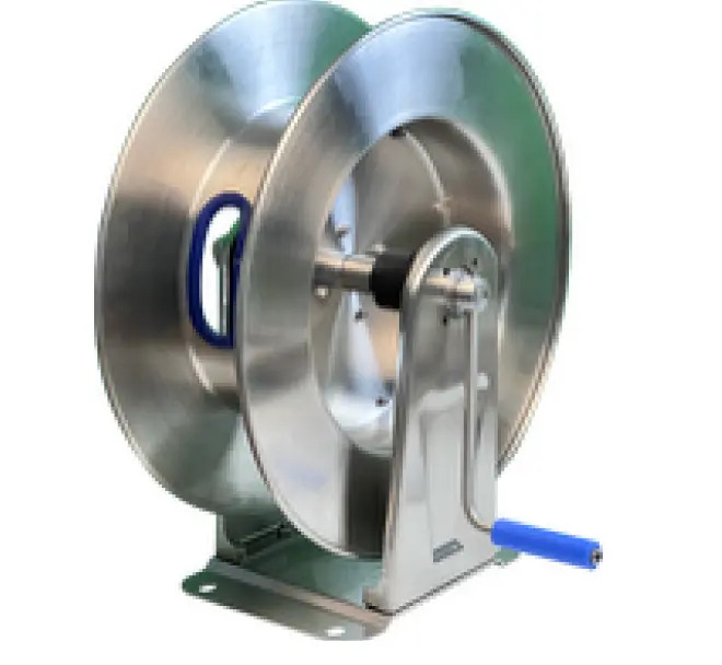 Ручная катушка DLS-500/25 30 метров 1/2 нерж., 350 бар
