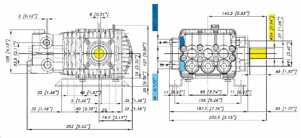 Насос Bertolini TML 1528-HW