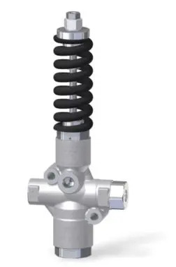 Регулировочный клапан VB 40/1000 Zero вход 3/8"г, выход 3/8"г; Bypass 3/8"г 40 л/мин 1100 бар нерж.