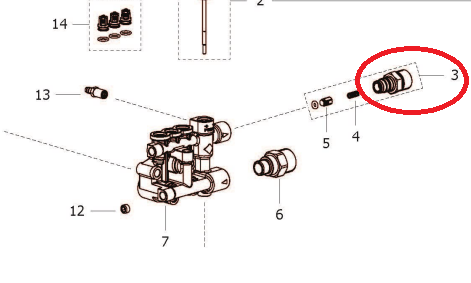 Kорпус эжектора , латунь D.1.8
