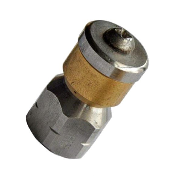 Форсунка каналопромывочная вращающаяся 1/4"F(внутр)