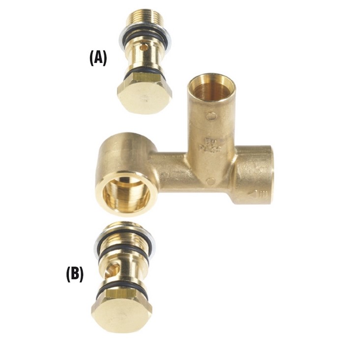 Комплект переходного соединения VRF2, G3/8-G3/8, Х:19 Y:62-75
