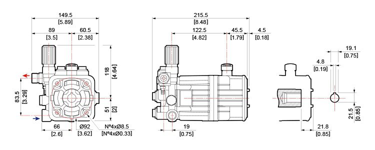 Насос Comet AXD 3025G