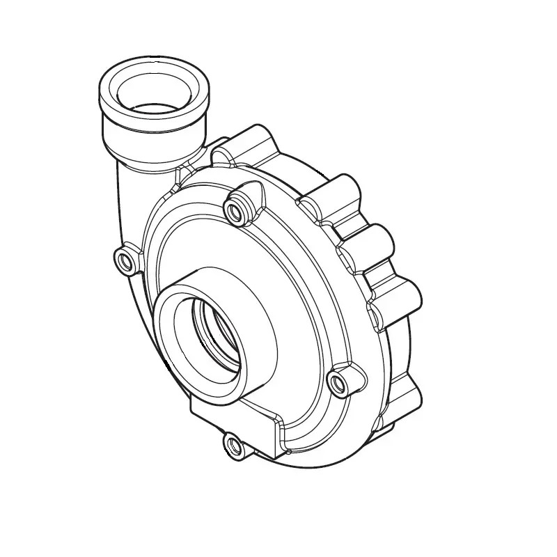 Корпус (ЧУГУН) насоса C610