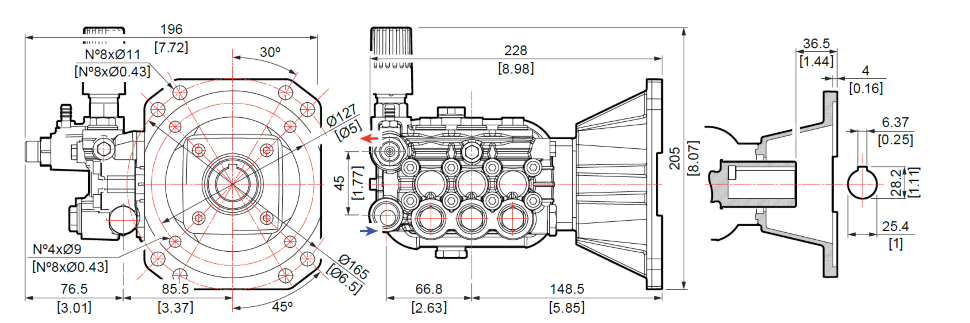 Насос Comet AWD-K 4030G