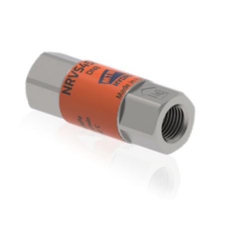 Обратный клапан MTM NRVS45/30, 1/4", 30 л/мин, нерж.сталь