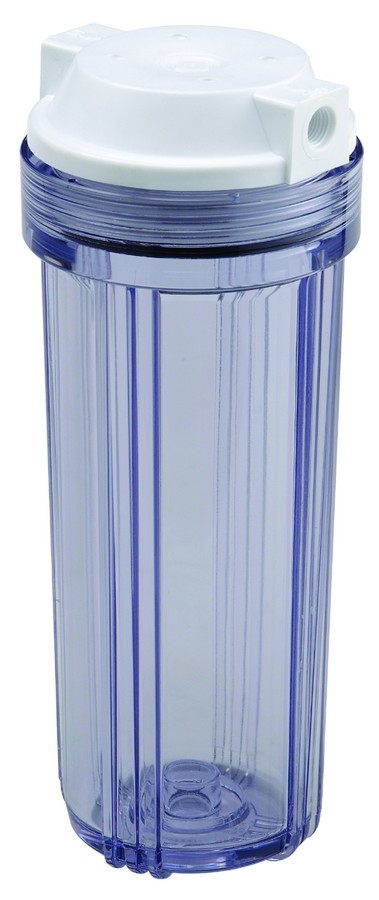 Корпус фильтра SL 10",  вх./вых. 1/4", прозрачный