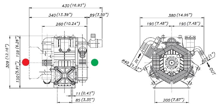 Насос Bertolini POLY 2120 VC 1" (DURAMAX)