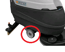 Колесо D 160 для Comet CPS 50 (2810020000)