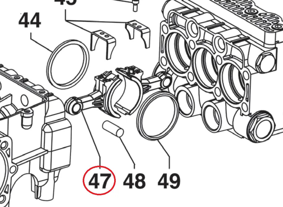 Шатун BI 2SET YA150