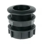 Отвод 1"1/4 в сборе (чёрный) LONG