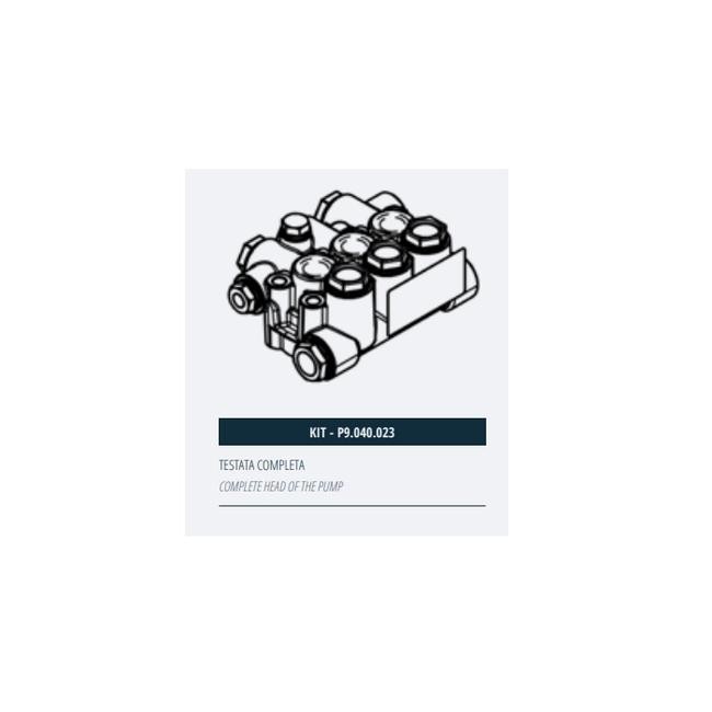 Комплект головной части насоса GM-1 HT, Ø28 мм