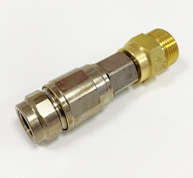 Муфта прямая поворотная для консоли Mecline G1/4F-M22x1.5M (аналог R+M 200301060)