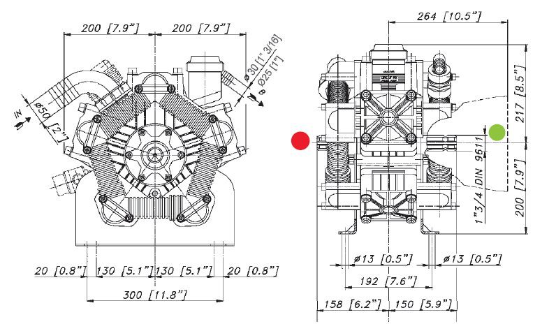 Насос Bertolini POLY 2240 VD (Duramax)