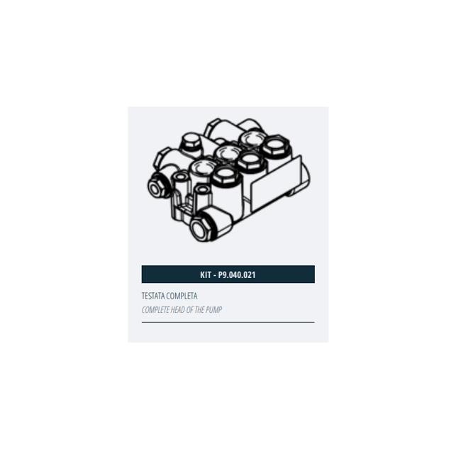 Комплект головной части насоса GM-1 HT, Ø22 мм