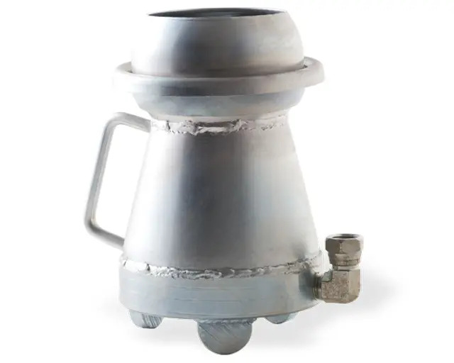 Выходное устройство Вентури, 100 - 4", 6 - 1/4 "М, 1/2'' г. 212/160