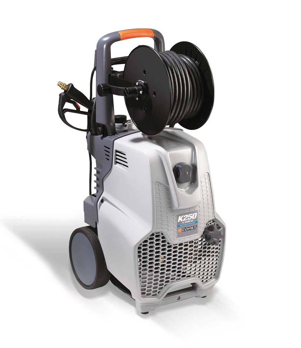 Мойка Comet K 250 13/190 T EXTRA Total stop барабан 15 метров шланг LW-K 250