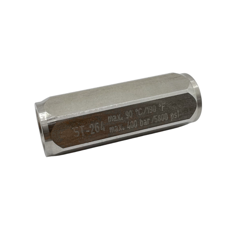 Обратный клапан ST264 R+M 400 бар, 3/8 (Германия)