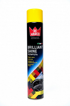 Полироль для пластика Re Marco "BRILLIANT SHINE" Лимон, 750 мл.