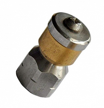 Форсунка каналопромывочная вращающаяся 1/4"F(внутр)