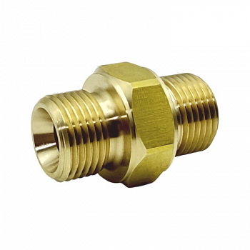 Ниппель двойной 3/8"внеш.-3/8"внеш.
