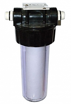 Корпус фильтра SL 10" с картриджем 63/250-5, вх./вых. 1/2", прозрачный
