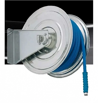 Ручная катушка RAMEX AVM 9310 50м. 3/8" или 35м. 1/2"(нерж.) 1/2"ш. 1/2"ш. 200бар.
