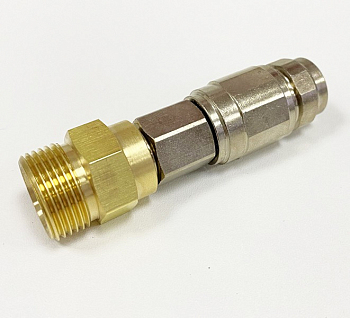 Муфта прямая поворотная для консоли Mecline G1/4F-M22x1.5M (аналог R+M 200301060)