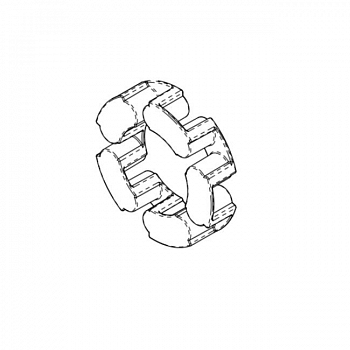 Демпфер муфты  M100/112