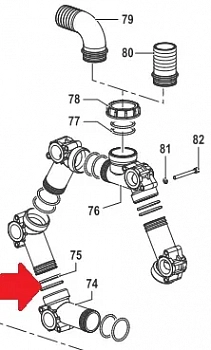 Кольцо 4,0х53 насоса BP300 (1х12)