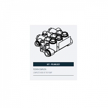Комплект головной части насоса GM-1 HT, Ø22 мм