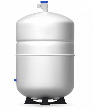Накопительный бак 3,2 гал/12 л с подставкой, 1/4" NPT наруж. резьба, металл
