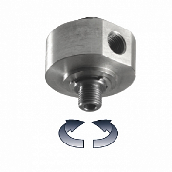 Поворотное соединение 90°, 3/8"M-3/8"F