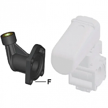 Фитинг 1/4"(F); держатель манометра